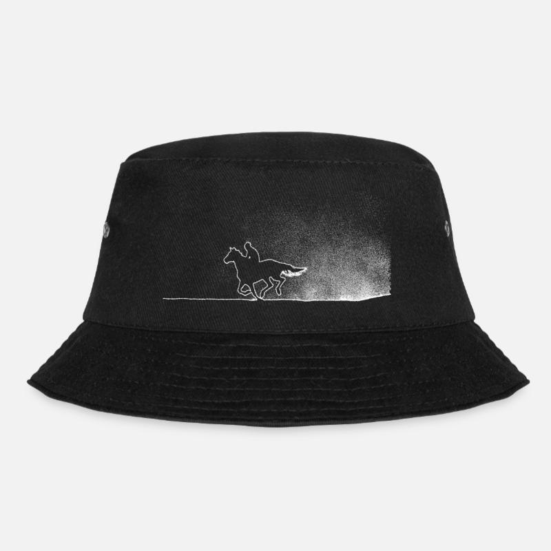 Reiter - Bucket Hat - Schwarz