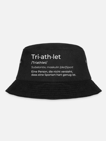 triathlète - Bob - noir