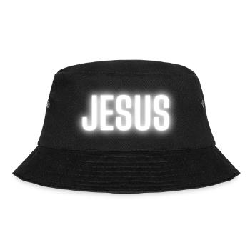 T-shirt cadeau Jésus-Christ croire Dieu - Bob - noir - Devant - Lela (165cm)