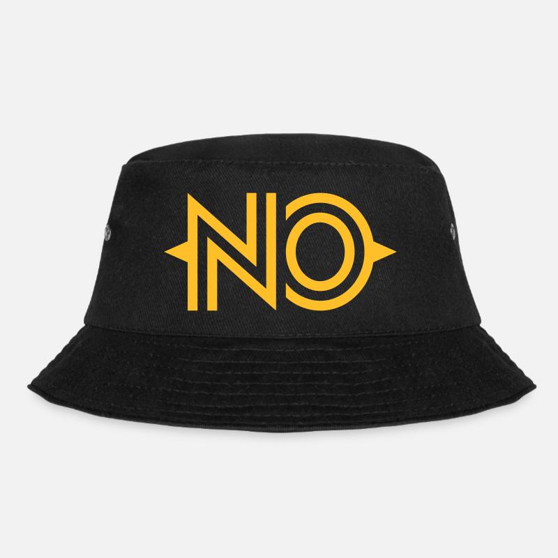 NO - Bucket Hat - black