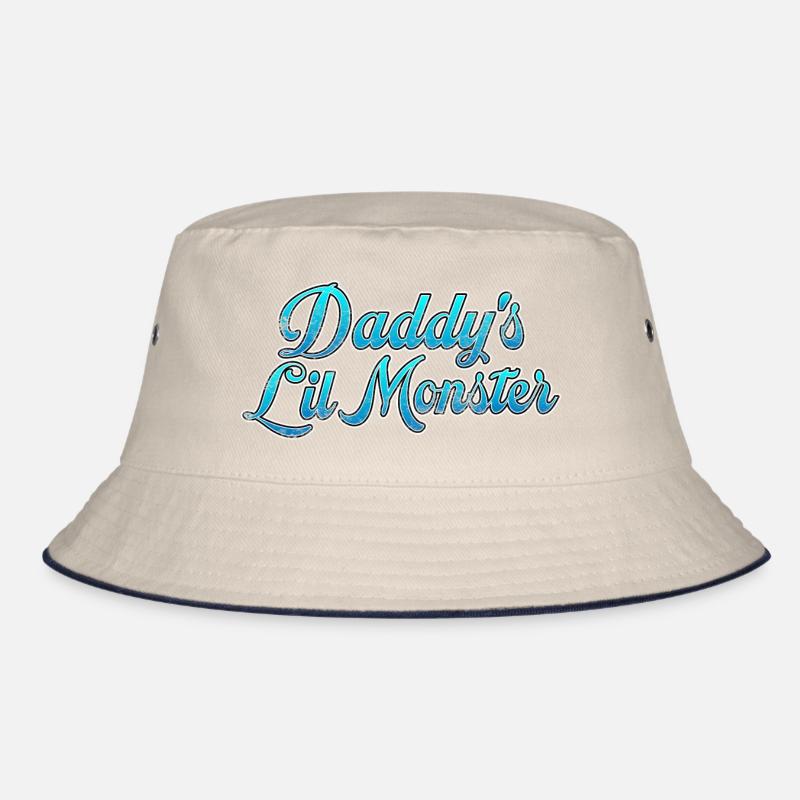 Daddy's Lil Monster- Dad's little monster Bucket Hat