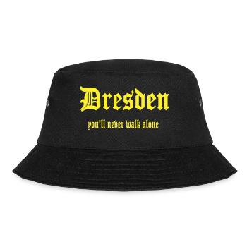 Dresden Design - Bucket Hat - Schwarz - Vorne - Lela (165cm)