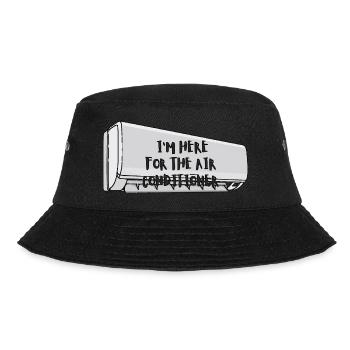 I'm here for the Air Conditioner - Bucket Hat - black - Front - Lela (165cm)