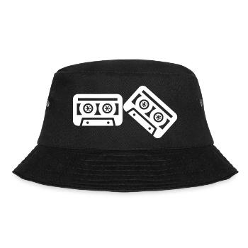 Rock and Roll Rock Music - Bucket Hat - Schwarz - Vorne - Lela (165cm)
