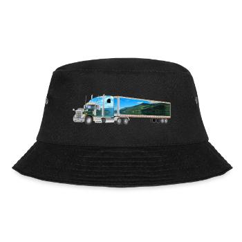 American truck, Norway fjords - Bucket Hat - black - Front - Lela (165cm)