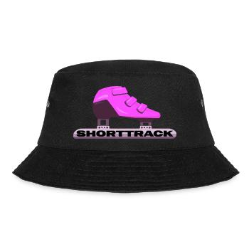 shorttrack eisschnelllauf eisläufer schlittschuh - Bucket Hat - Schwarz - Vorne - Lela (165cm)