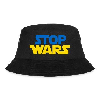 STOP WARS UKRAINE - Bucket Hat - black - Front - Lela (165cm)