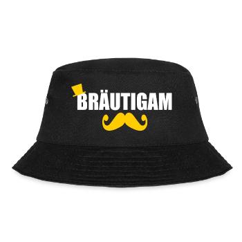 Bräutigam - Bucket Hat - Schwarz - Vorne - Lela (165cm)