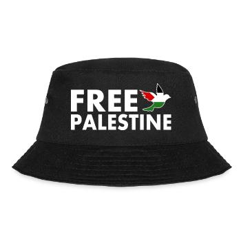 Free palestine - Bucket Hat - black - Front - Lela (165cm)
