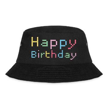 Joyeux anniversaire Félicitations Idée cadeau - Bob - noir - Devant - Lela (165cm)