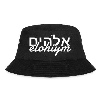 Elohyim - Bucket Hat - black - Front - Lela (165cm)