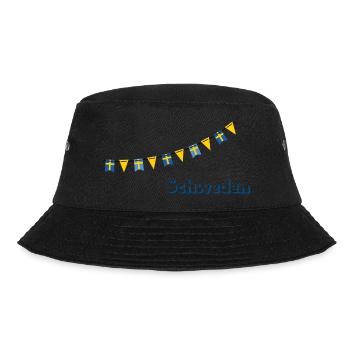 Schweden Girlande - Bucket Hat - Schwarz - Vorne - Lela (165cm)