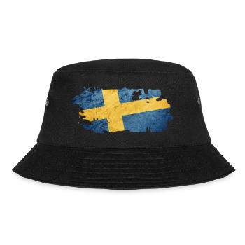 Sweden Sweden Viking Nordic Scandinavia Midsummer - Bucket Hat - black - Front - Lela (165cm)