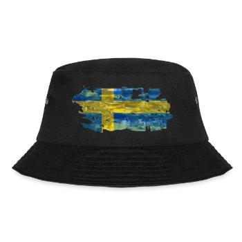 Sweden Sweden Viking Nordic Scandinavia Midsummer - Bucket Hat - black - Front - Lela (165cm)