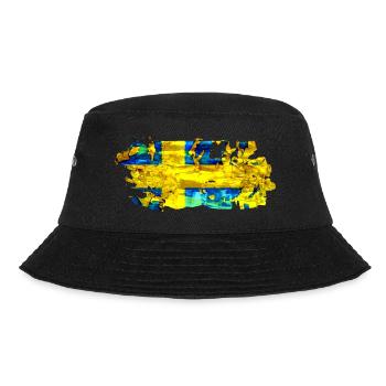 Sweden Sweden Viking Nordic Scandinavia Midsummer - Bucket Hat - black - Front - Lela (165cm)
