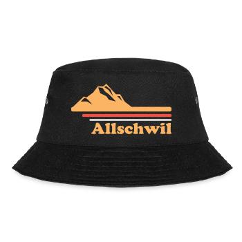Allschwil Stadt Schweiz - Bucket Hat - Schwarz - Vorne - Lela (165cm)