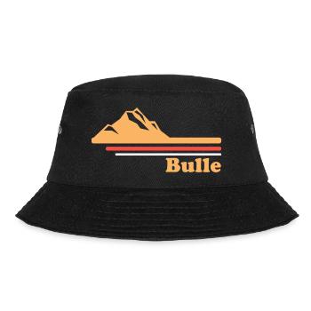 Bulle Stadt Schweiz - Bucket Hat - Schwarz - Vorne - Lela (165cm)