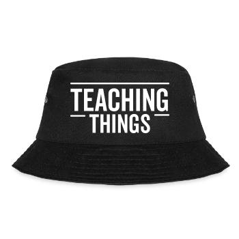 Dinge lehren - Bucket Hat - Schwarz - Vorne - Lela (165cm)
