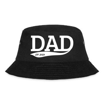 Dad 2023 - Bucket Hat - Schwarz - Vorne - Lela (165cm)