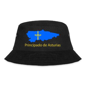 Principado de Asturias - Bucket Hat - Schwarz - Vorne - Lela (165cm)