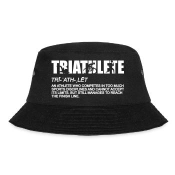 Triathlon Significance - Bucket Hat - black - Front - Lela (165cm)