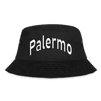 palermo - Bucket Hat - Schwarz - Vorne - Lela (165cm)