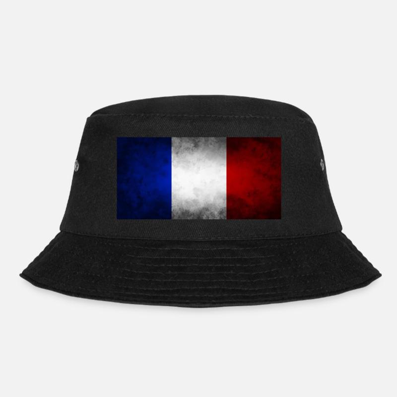drapeau France Vieilli - Bob - noir