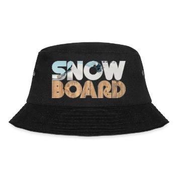 Snow and Board - Bucket Hat - black - Front - Lela (165cm)