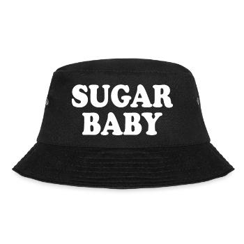 Sugar baby - Bucket Hat - black - Front - Lela (165cm)