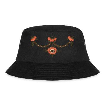 Kare Jonsdotter - Bucket Hat - Schwarz - Vorne - Lela (165cm)