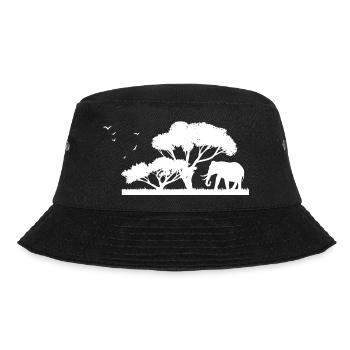 Safari Zoo Animal Safari Zoo - Bucket Hat - Schwarz - Vorne - Lela (165cm)