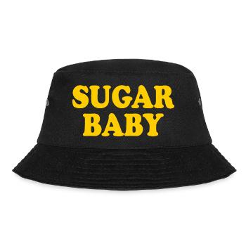 Sugar baby - Bucket Hat - black - Front - Lela (165cm)