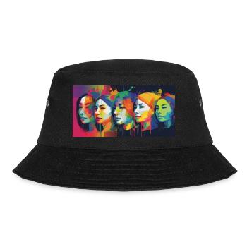 The future in colour - Bucket Hat - black - Front - Lela (165cm)