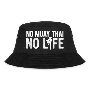 Thaiboxen Muay Thai - Bucket Hat - Schwarz - Vorne - Lela (165cm)