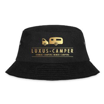 Luxus - Bucket Hat - Schwarz - Vorne - Lela (165cm)