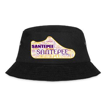 Santepee Sneaker Thema - Bucket Hat - Schwarz - Vorne - Lela (165cm)