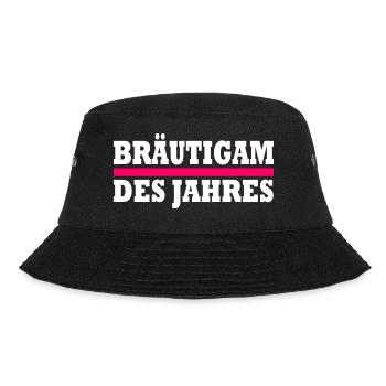 bräutigam des jahres - Bucket Hat - Schwarz - Vorne - Lela (165cm)