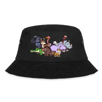 Animaux sauvages mignons - Bob - noir - Devant - Lela (165cm)