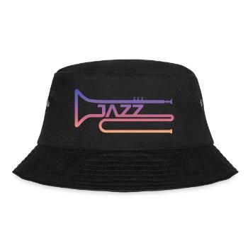 Jazz Music - Bucket Hat - black - Front - Lela (165cm)