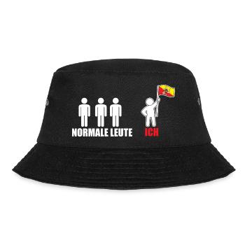 Sizilianer Sizilianisch Sizilien - Bucket Hat - Schwarz - Vorne - Lela (165cm)