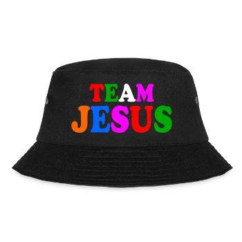 Team jesus - Bucket Hat - black - Front - Lela (165cm)