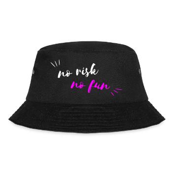 NO RISK NO FUN - Typographie - Vectorgraphique - Bob - noir - Devant - Lela (165cm)