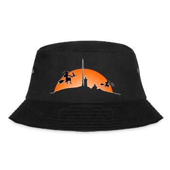 Walpurgis auf dem Brocken - Bucket Hat - Schwarz - Vorne - Lela (165cm)
