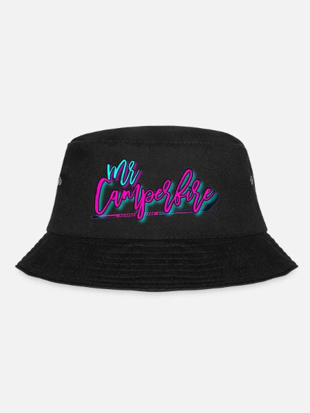 MrCamperfire Signature - Bucket Hat - black