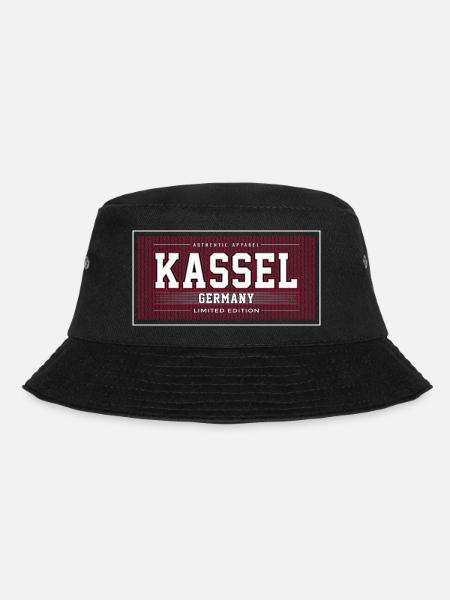 Kassel - Bucket Hat - Schwarz