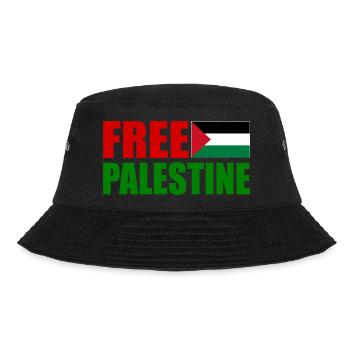 Free palestine - Bob - noir - Devant - Lela (165cm)