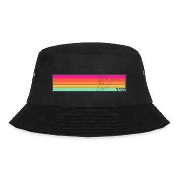 ridm stripes humming-bird - Bucket Hat - Schwarz - Vorne - Lela (165cm)