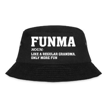 Funma et Funpa Chemises comme une grand-mère ordinaire - Bob - noir - Devant - Lela (165cm)