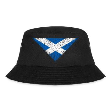 Scotland Flag Triangle - Bucket Hat - black - Front - Lela (165cm)