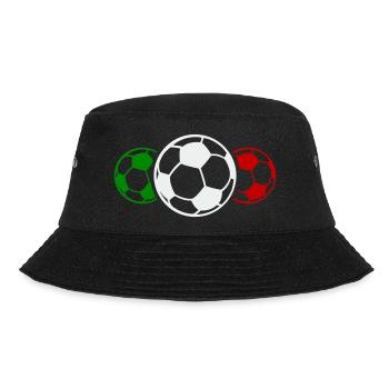 Soccer Icon Symbol Soccer Italy - Bucket Hat - black - Front - Lela (165cm)